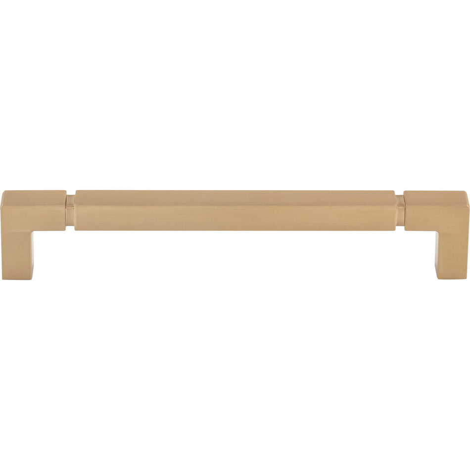 Top Knobs TK3223HB: 6-5/16" cc Langston Cabinet Pull - Honey Bronze