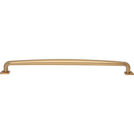 Atlas A548-WB: 18" cc Benning D-Handle Appliance Pull - Warm Brass