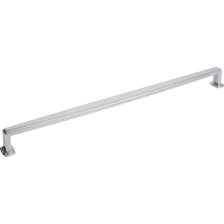 Jeffrey Alexander 171-18PC: 18" cc Richard Appliance Pull - Polished Chrome