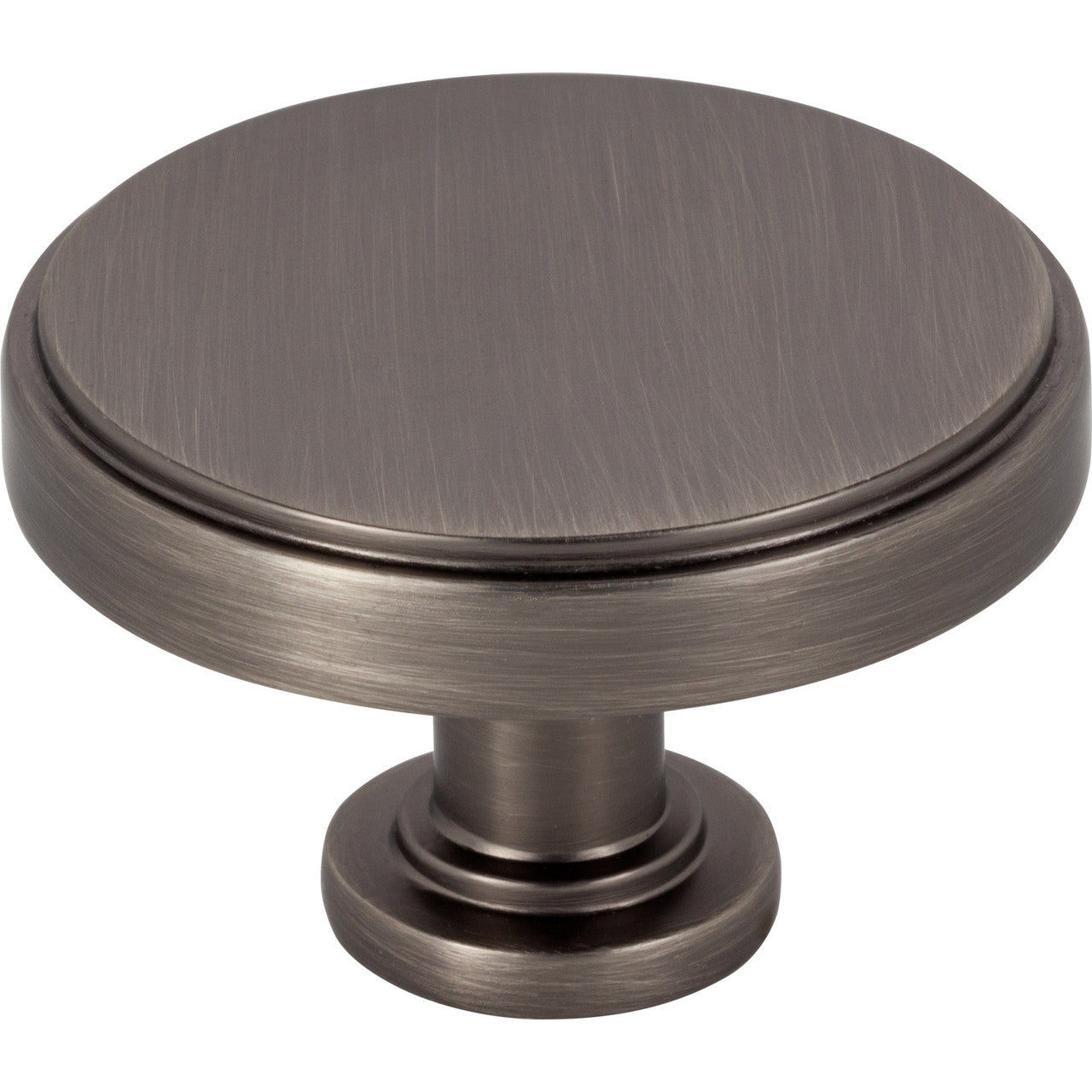 Jeffrey Alexander 171L-BNBDL: 1-3/4" Richard Cabinet Knob - Brushed Pewter