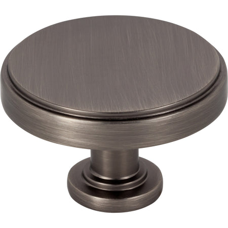 Jeffrey Alexander 171L-BNBDL: 1-3/4" Richard Cabinet Knob - Brushed Pewter