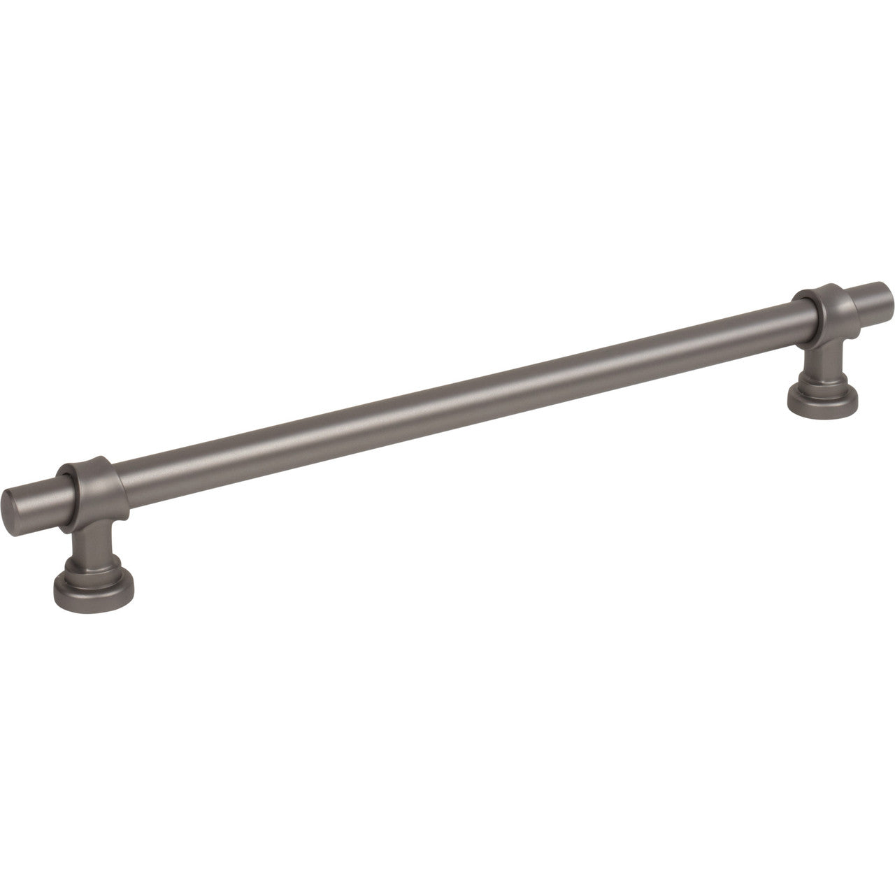 Top Knobs M2747: 8-13/16" cc Dakota Bit Cabinet Pull - Ash Gray
