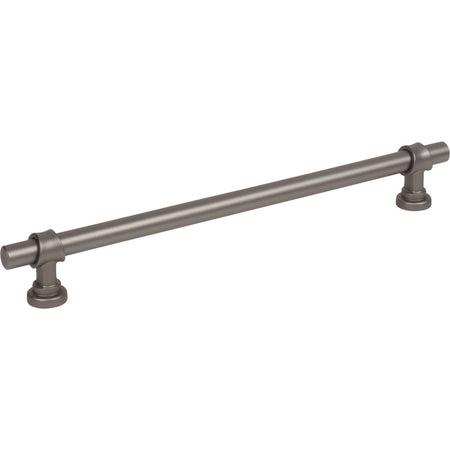 Top Knobs M2747: 8-13/16" cc Dakota Bit Cabinet Pull - Ash Gray