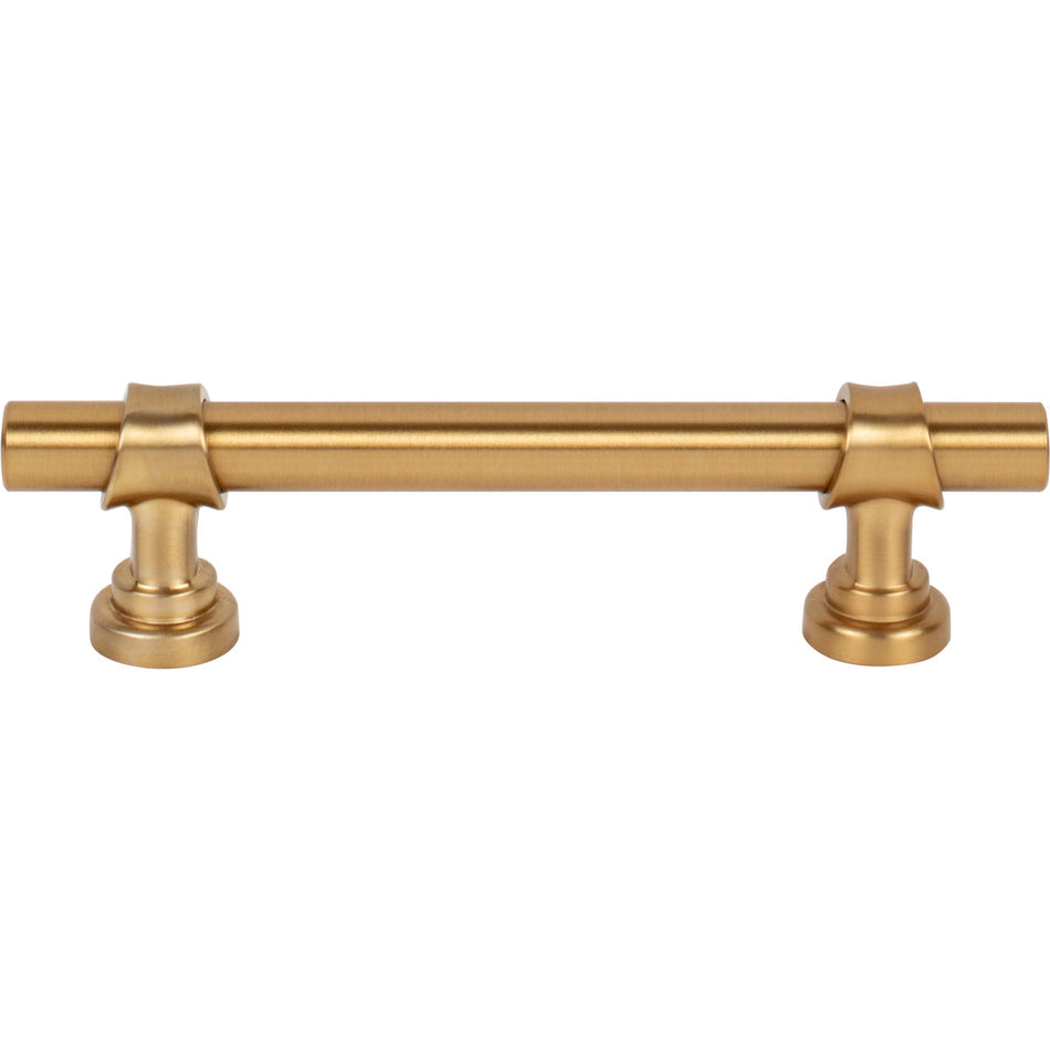 Top Knobs M2833: 3-3/4" cc  Bar Cabinet Pull - Honey Bronze