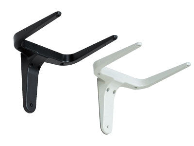 Sugatsune BU200-I: 7-7/8" Forked Shelf Bracket - Ivory