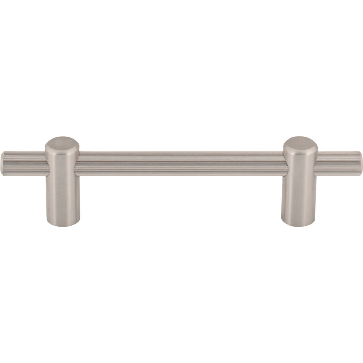 Top Knobs TK3252BSN: 3-3/4" cc Dempsey Bar Cabinet Pull - Brushed Satin Nickel