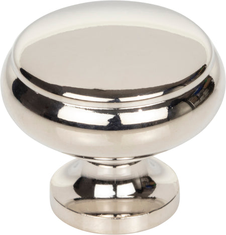 Top Knobs TK3090PN: 1-1/4" Regent's Park Cumberland Cabinet Knob - Polished Nickel