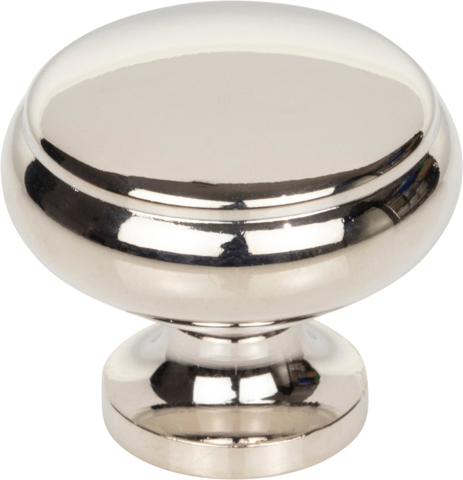 Top Knobs TK3090PN: 1-1/4" Regent's Park Cumberland Cabinet Knob - Polished Nickel