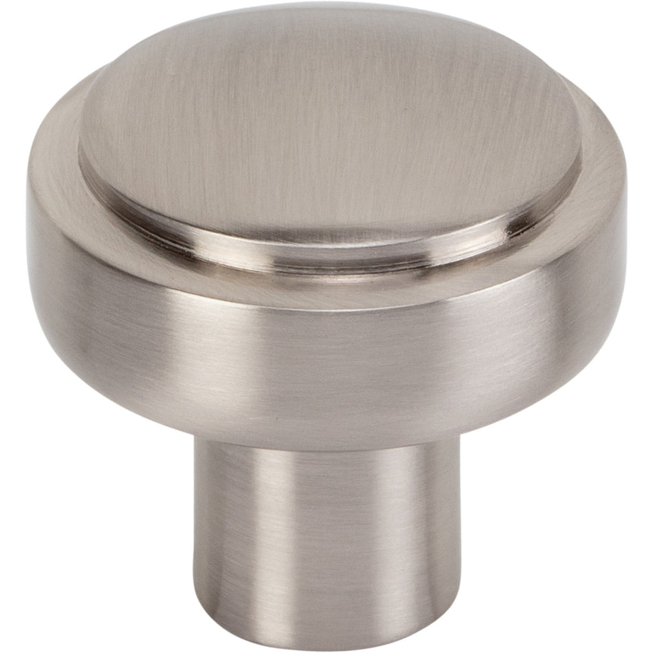 Atlas A530-BRN: 1-1/4" Kayden Round Cabinet Knob - Brushed Nickel
