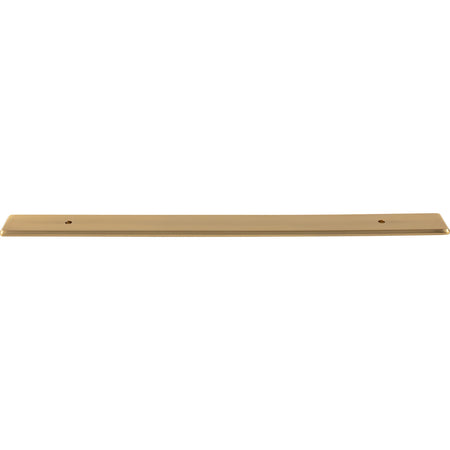Top Knobs TK3287HB: 17" Radcliffe  Backplate - Honey Bronze