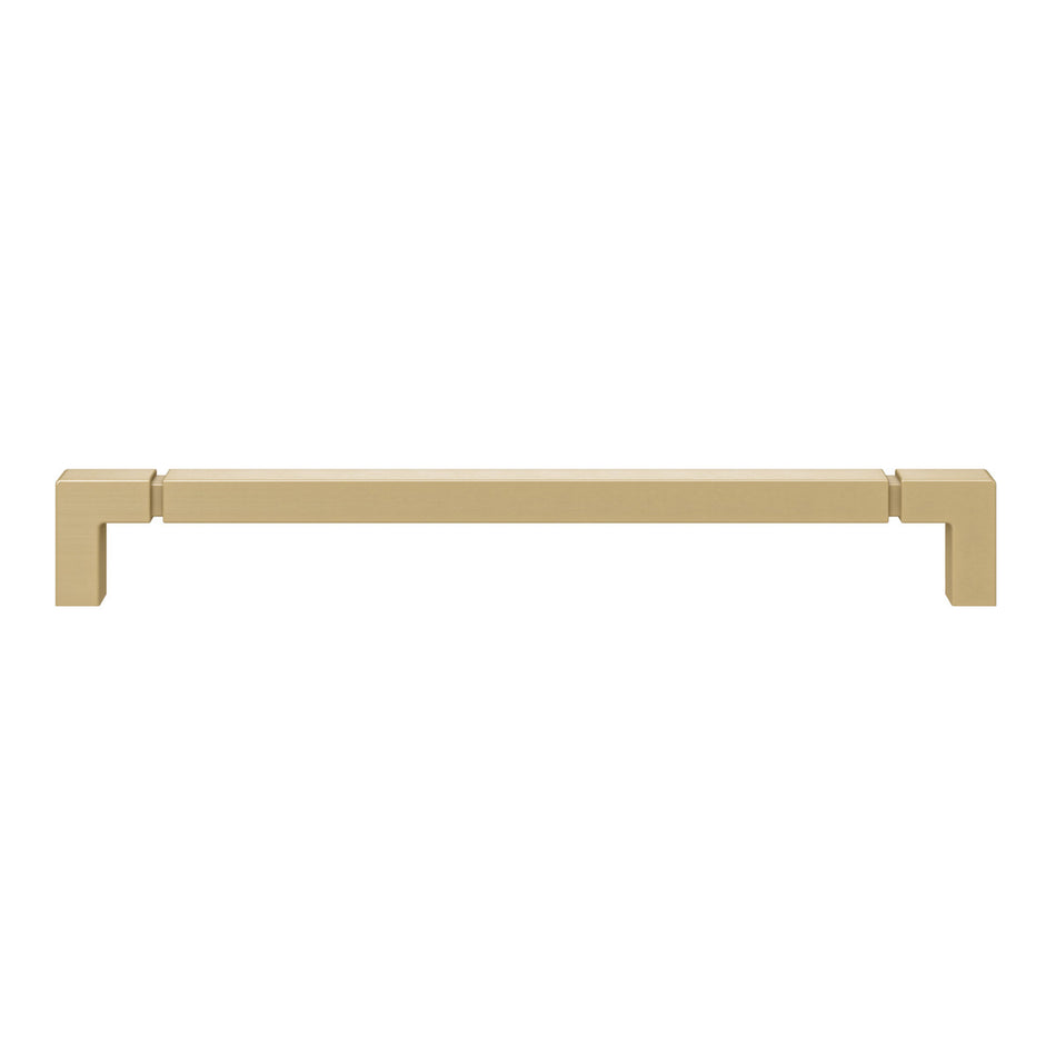 Top Knobs TK3214HB: 8-13/16" cc Lawrence Cabinet Pull - Honey Bronze