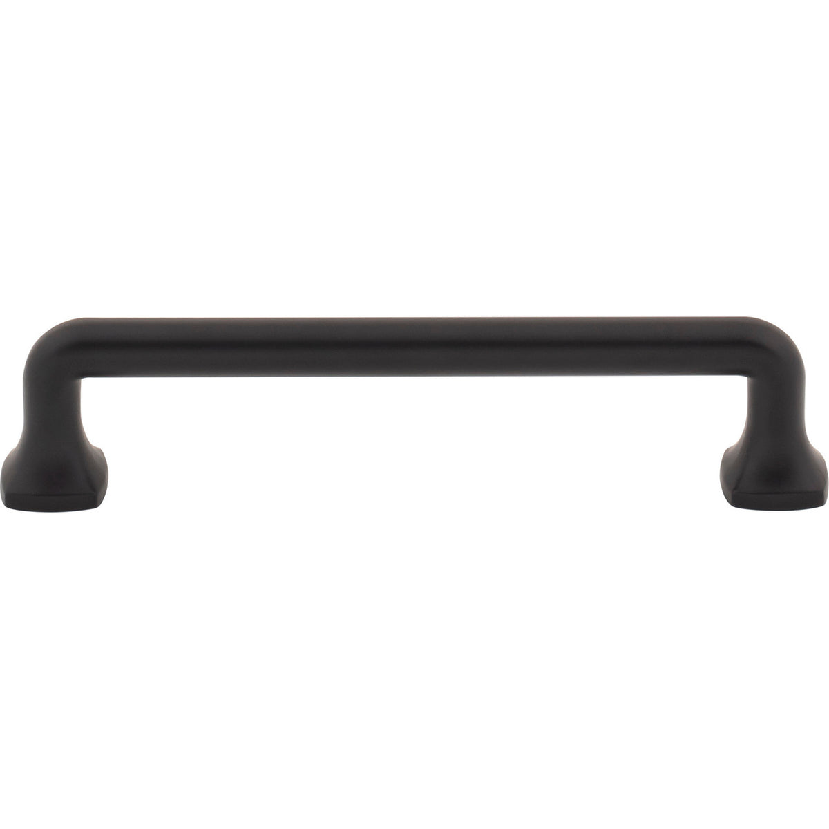 Jeffrey Alexander 663-128MB: 128mm cc Griffin Bar Cabinet Pull - Matte Black