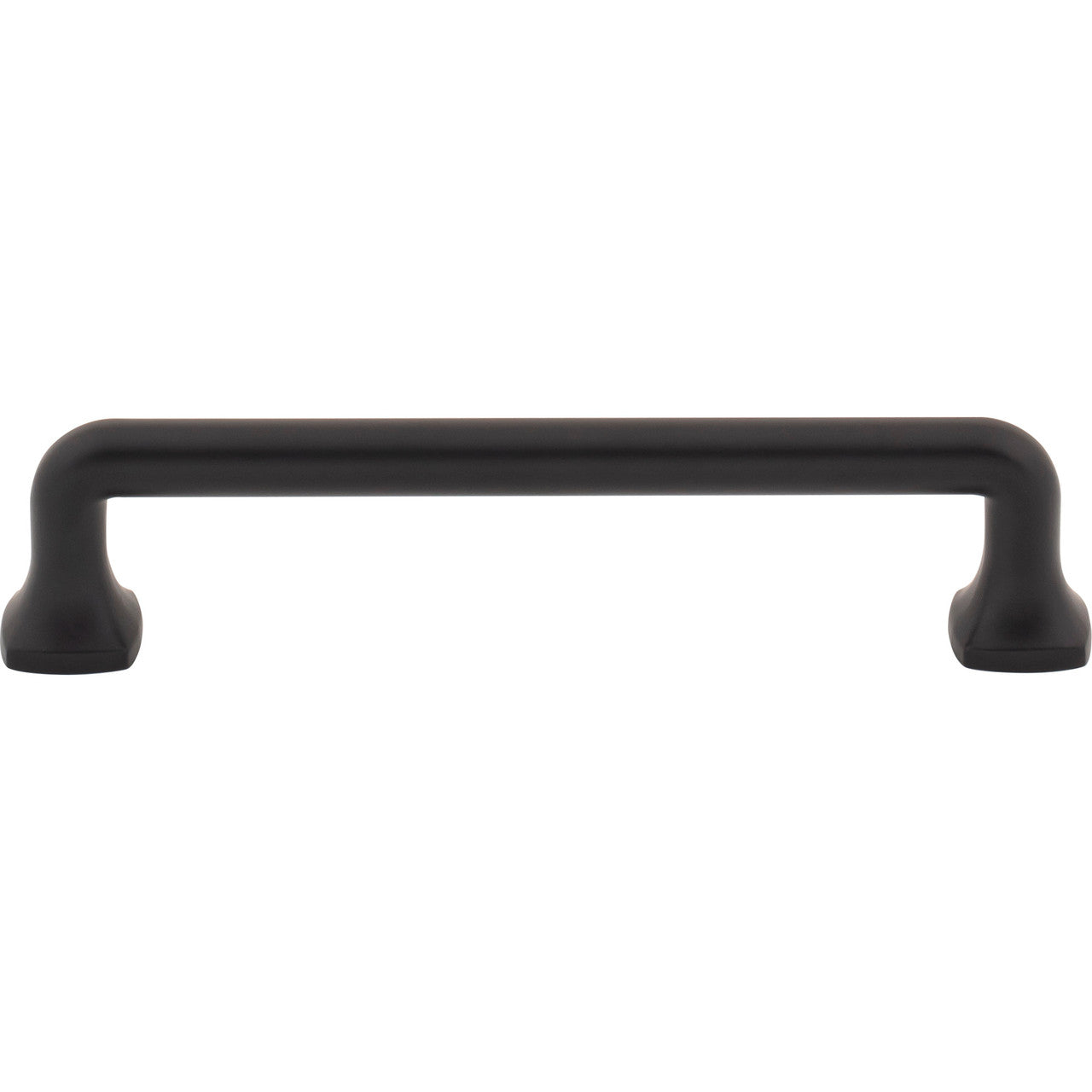 Jeffrey Alexander 663-128MB: 128mm cc Griffin Bar Cabinet Pull - Matte Black