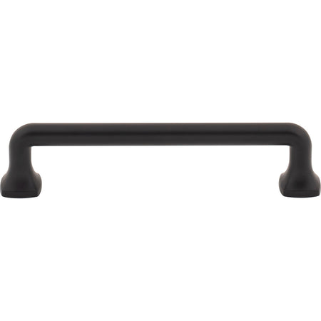 Jeffrey Alexander 663-128MB: 128mm cc Griffin Bar Cabinet Pull - Matte Black