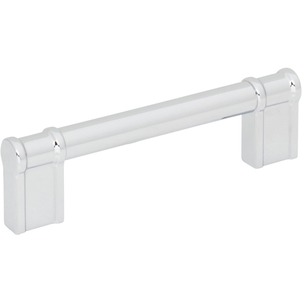 Top Knobs TK3382PC: 3-3/4" Newburn D-Handle Cabinet Pull - Polished Chrome