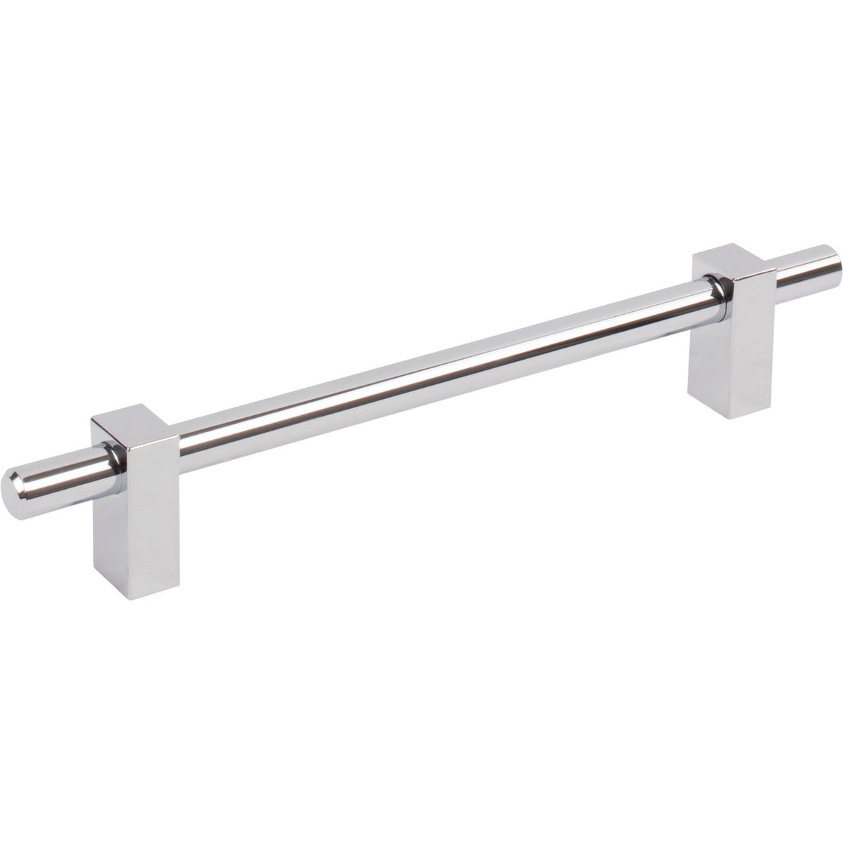 Jeffrey Alexander 478-160PC: 160mm cc Larkin Bar Cabinet Pull - Polished Chrome