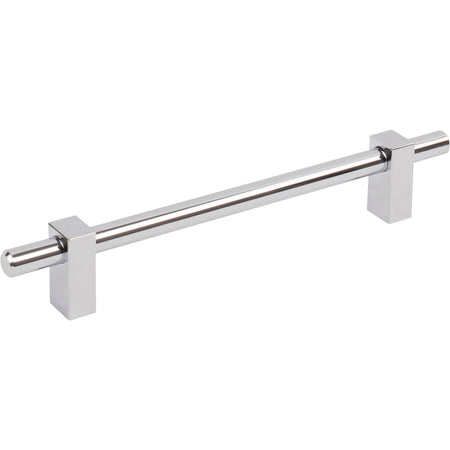 Jeffrey Alexander 478-160PC: 160mm cc Larkin Bar Cabinet Pull - Polished Chrome