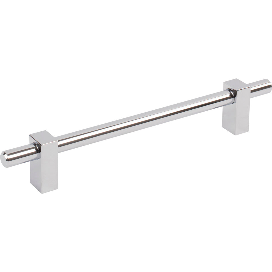 Jeffrey Alexander 478-160PC: 160mm cc Larkin Bar Cabinet Pull - Polished Chrome
