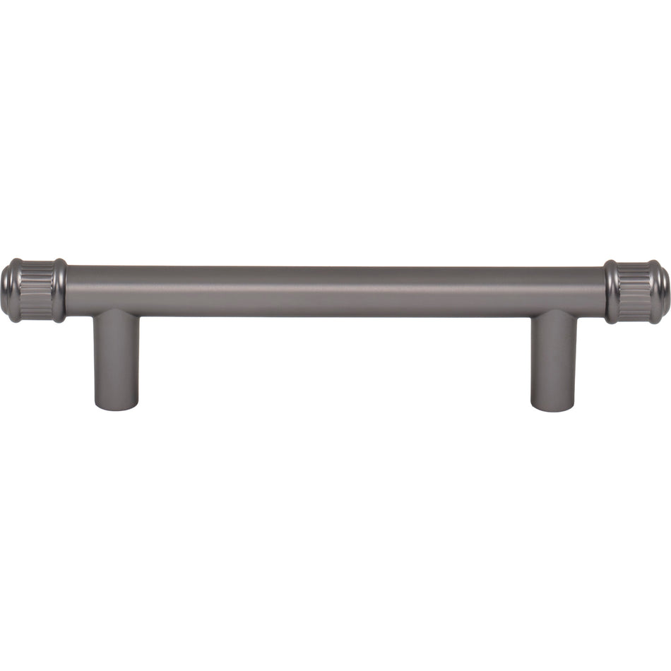 Top Knobs TK3291AG: 3-3/4" cc Elland Cabinet Pull - Ash Gray