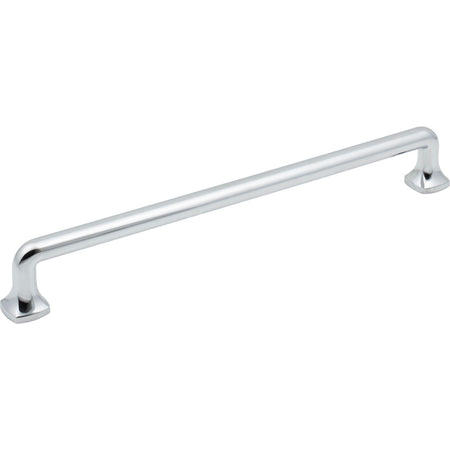 Jeffrey Alexander 663-224PC: 224mm cc Griffin Bar Cabinet Pull - Polished Chrome