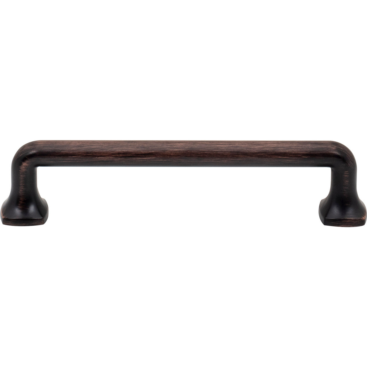 Jeffrey Alexander 663-128DBAC: 128mm cc Griffin Bar Cabinet Pull - Brushed Oil Rubbed Bronze