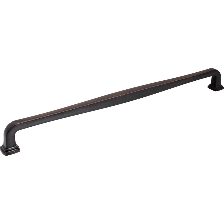 Jeffrey Alexander 782-18DBAC: 18" cc Fontana Appliance Pull - Brushed Oil Rubbed Bronze