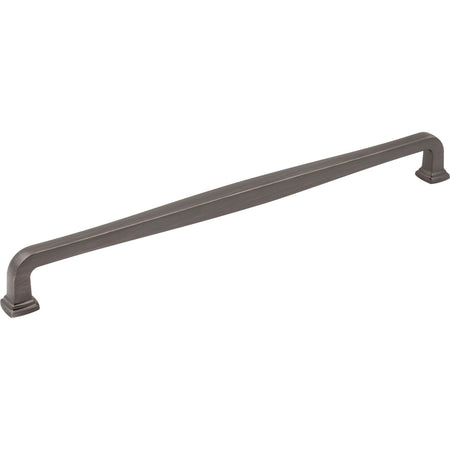 Jeffrey Alexander 782-305BNBDL: 305mm cc Fontana Bar Cabinet Pull - Brushed Pewter