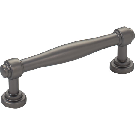 Top Knobs TK3071AG: 3-3/4" cc Regent's Park Ulster Cabinet Pull - Ash Gray
