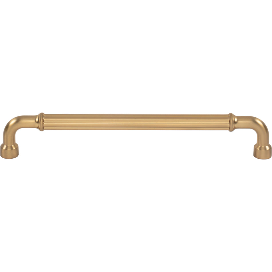 Top Knobs TK3405HB: 7-9/16" cc Pemberton Cabinet Pull - Honey Bronze