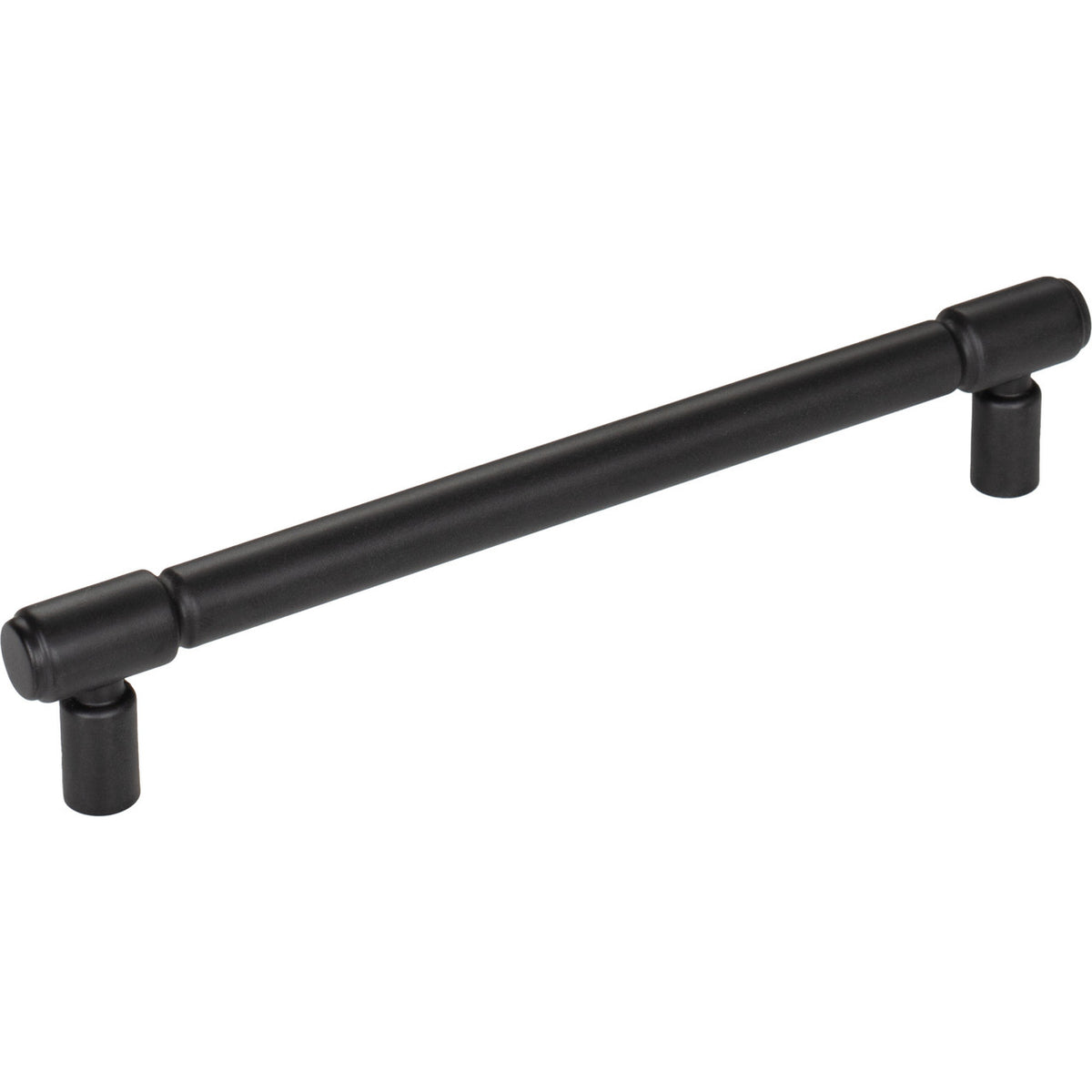 Top Knobs TK3114BLK: 6-5/16" cc Regent's Park Clarence Cabinet Pull - Flat Black