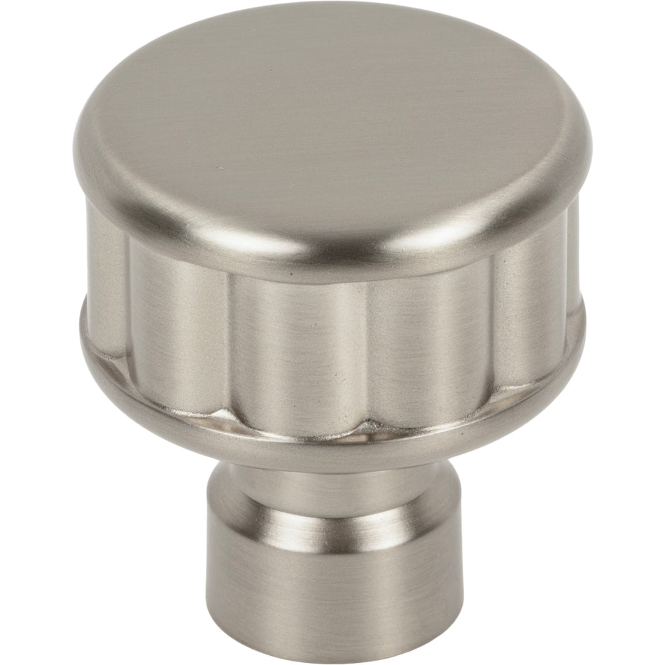 Top Knobs TK3400BSN: 1-1/4"  Pemberton Cabinet Knob - Brushed Satin Nickel