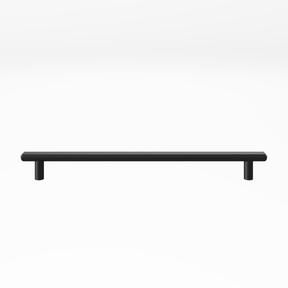 Atlas A6036-BL: 8-13/16" cc Finderne Cabinet Pull - Matte Black