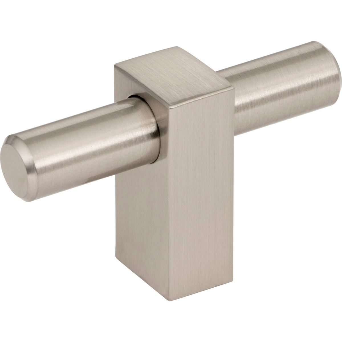 Jeffrey Alexander 478T-SN: 2-3/8" Larkin T-Bar Cabinet Knob - Satin Nickel
