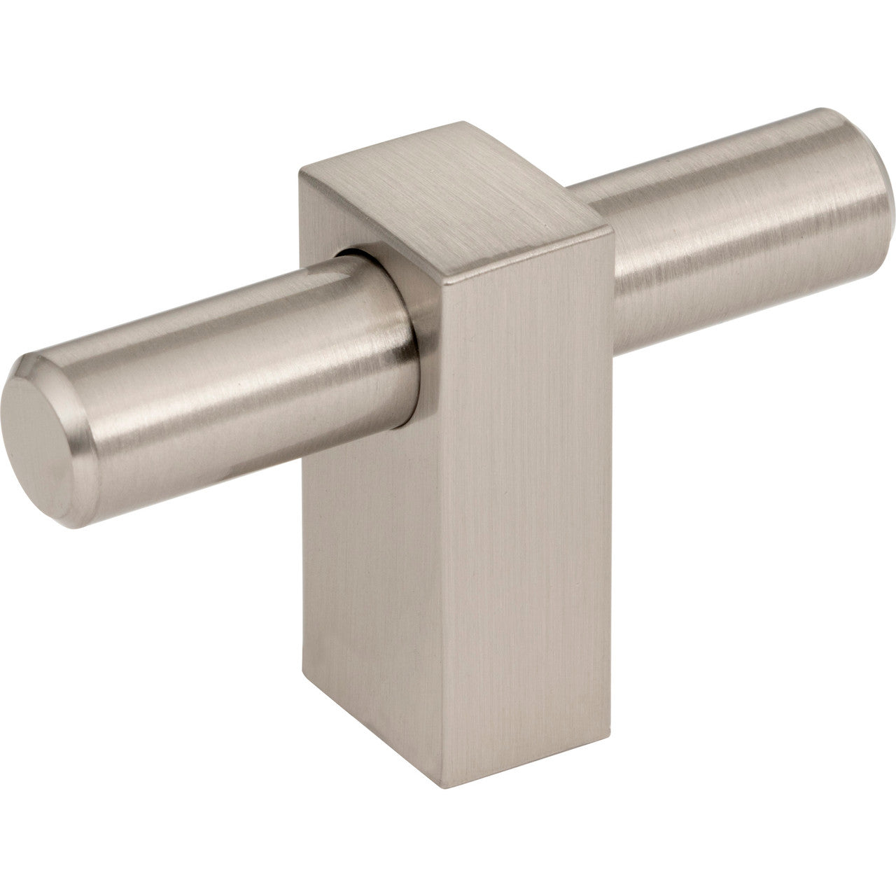 Jeffrey Alexander 478T-SN: 2-3/8" Larkin T-Bar Cabinet Knob - Satin Nickel