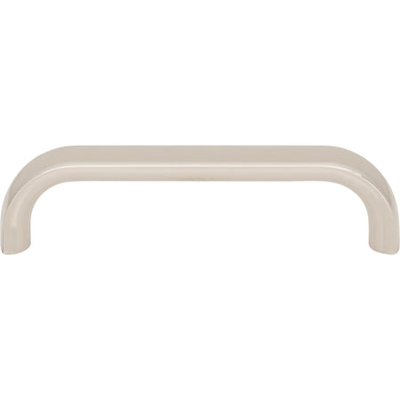 Top Knobs TK3342PN: 3-3/4" Brockwell D-Handle Cabinet Pull - Polished Nickel