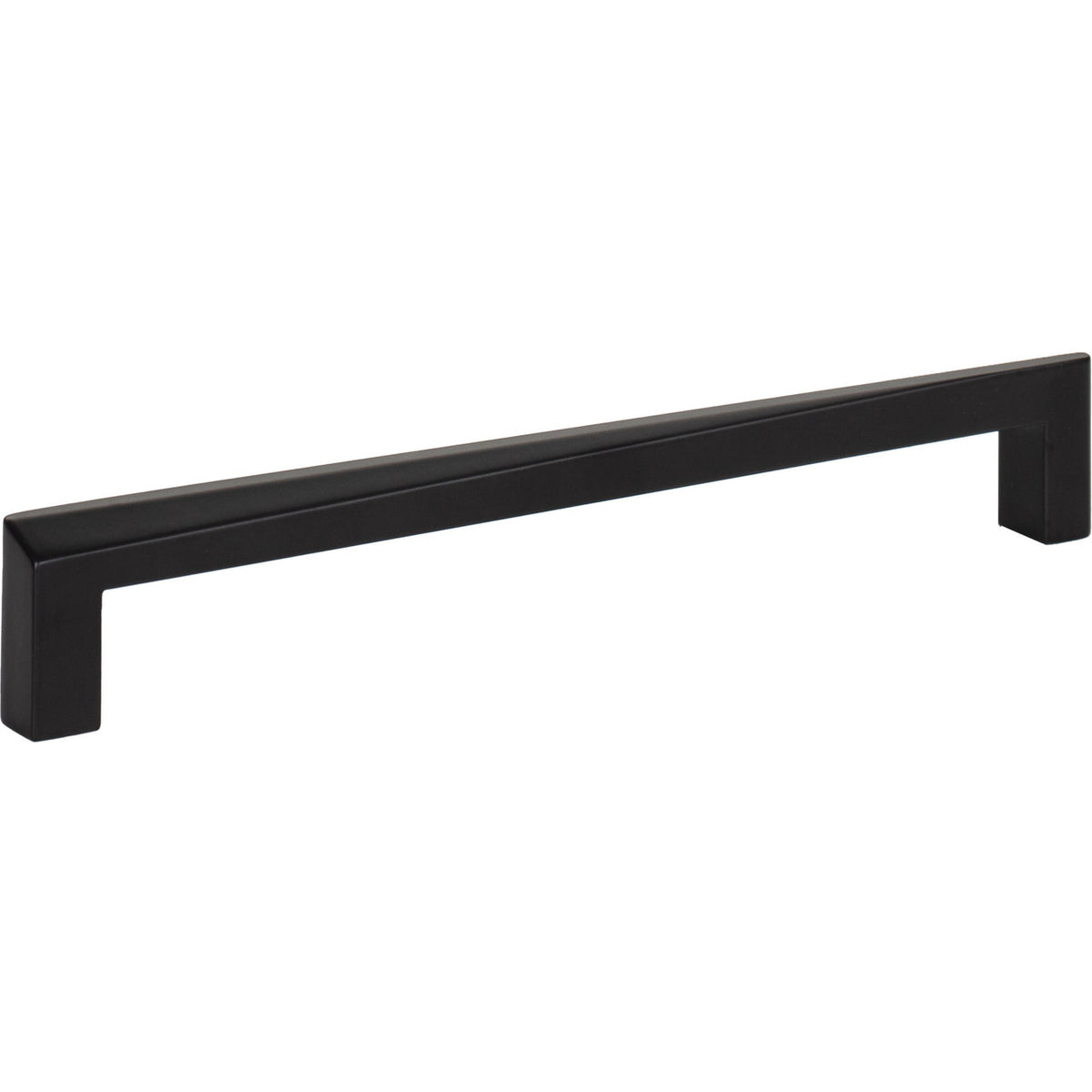 Atlas A674-BL: 7-9/16" cc Para Cabinet Pull - Matte Black