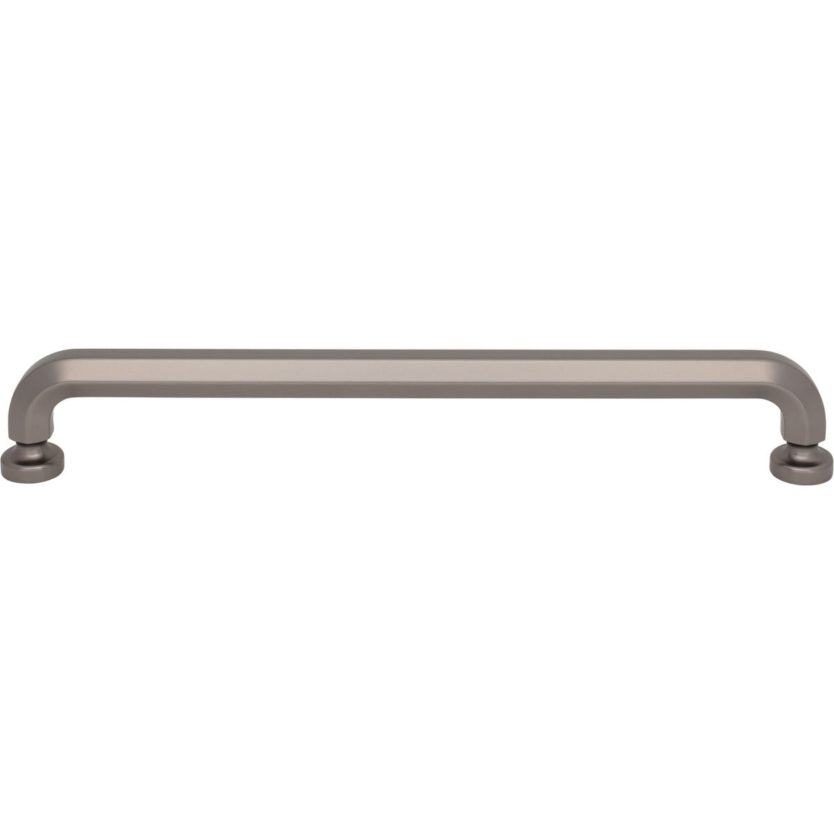 Top Knobs TK3327AG: 12" cc Stanmore Appliance Pull - Ash Gray