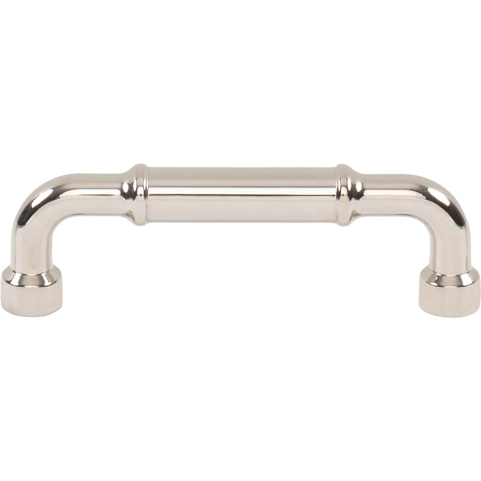 Top Knobs TK3413PN: 3-3/4" cc Lavington Cabinet Pull - Polished Nickel