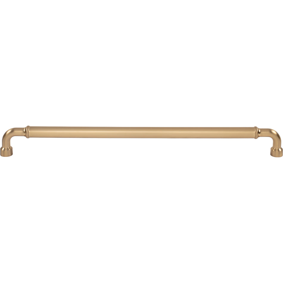 Top Knobs TK3418HB: 12" cc Lavington Cabinet Pull - Honey Bronze