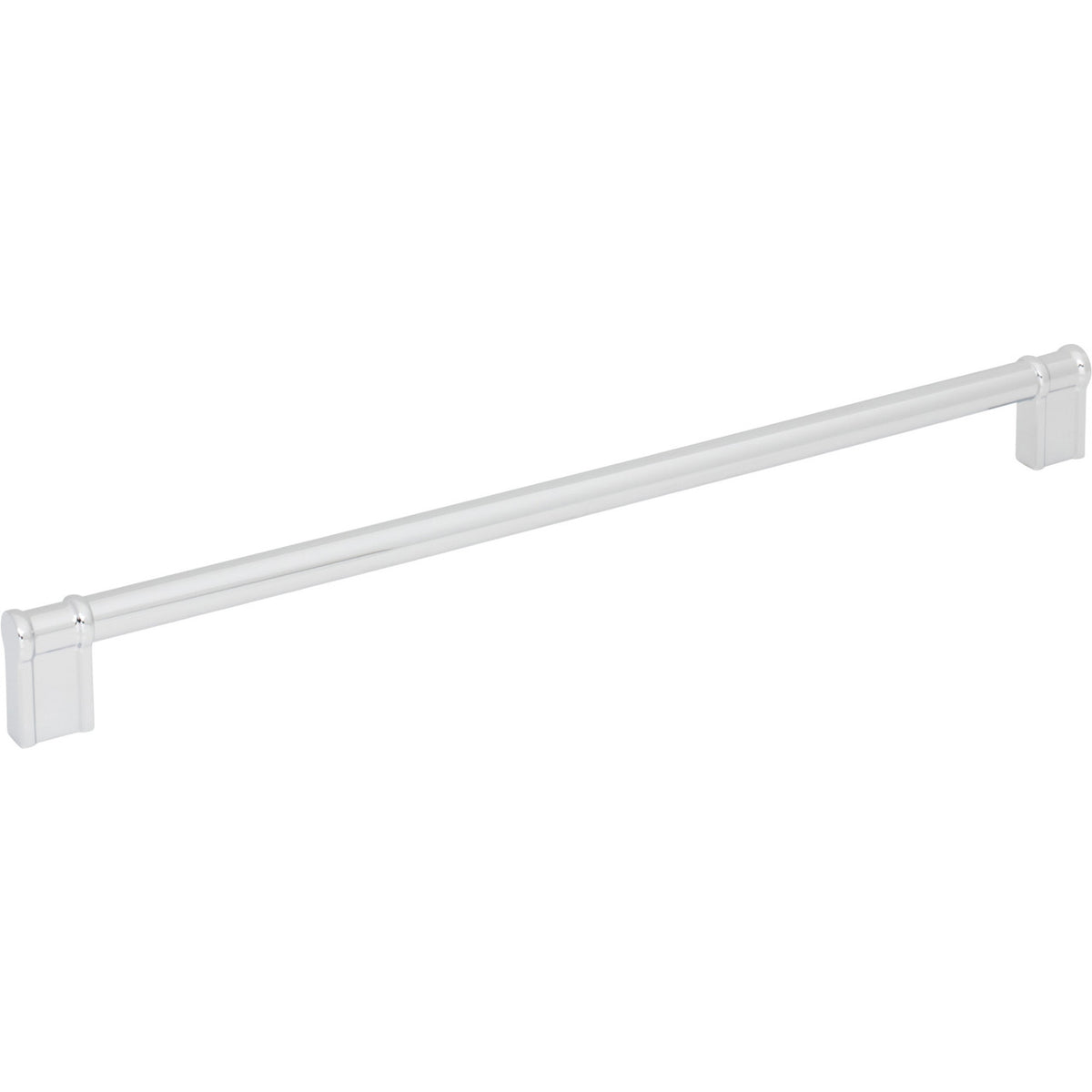 Top Knobs TK3387PC: 12" cc Newburn D-Handle Cabinet Pull - Polished Chrome
