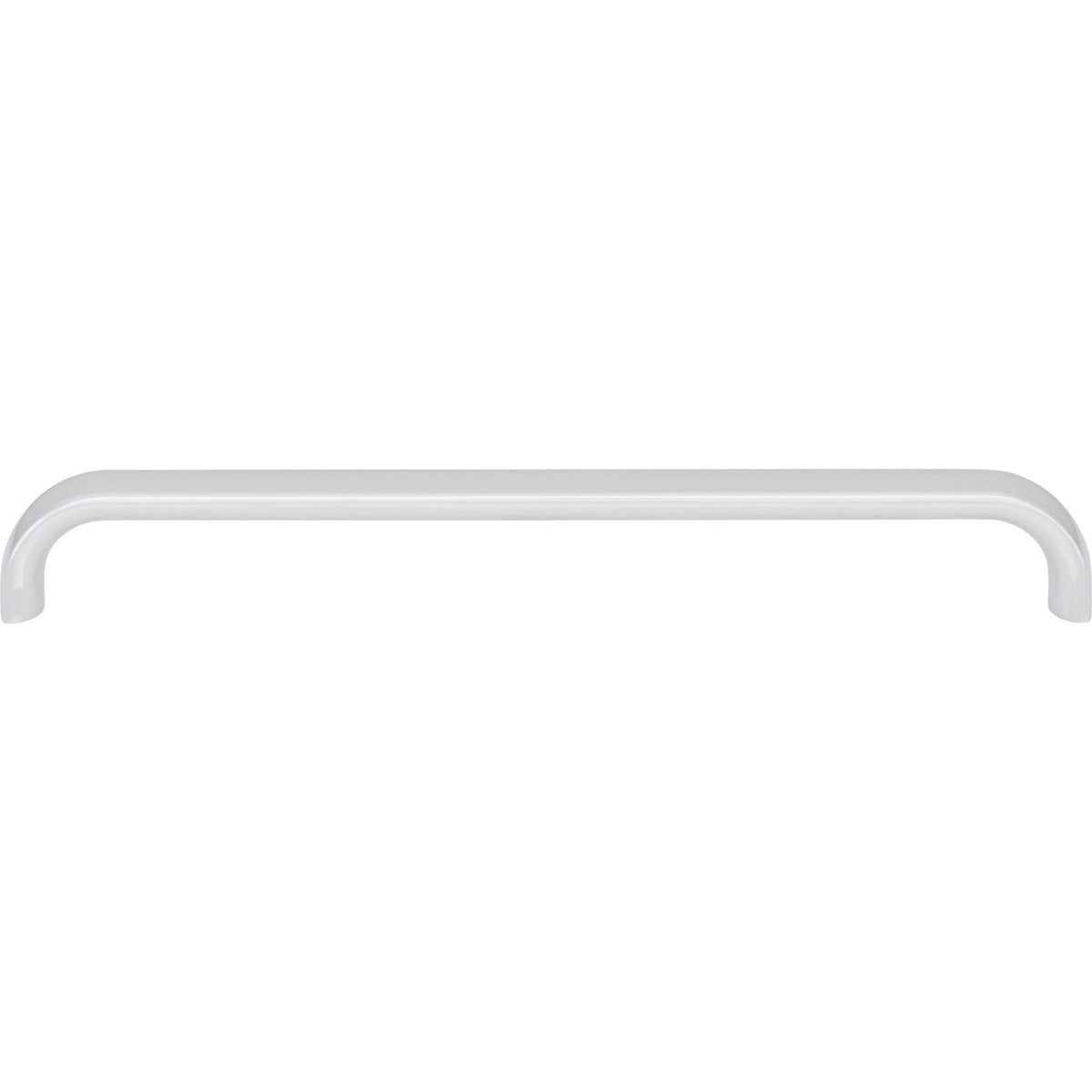 Top Knobs TK3345PC: 7-9/16" Brockwell D-Handle Cabinet Pull - Polished Chrome