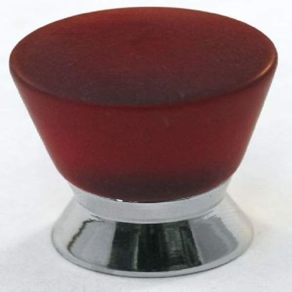 Cal Crystal 102-CM001: 25mm Athens Tapered Cabinet Knob - Matte Turquoise