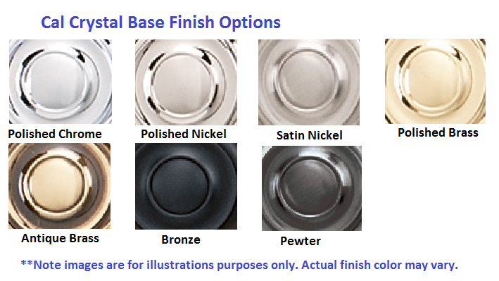 Cal Crystal M994: 1-1/4" Octagon Cabinet Knob - Clear Crystal