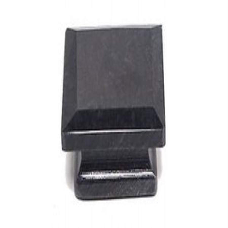 Cal Crystal SW-3: 1-5/8" Square Marble Cabinet Knob - White