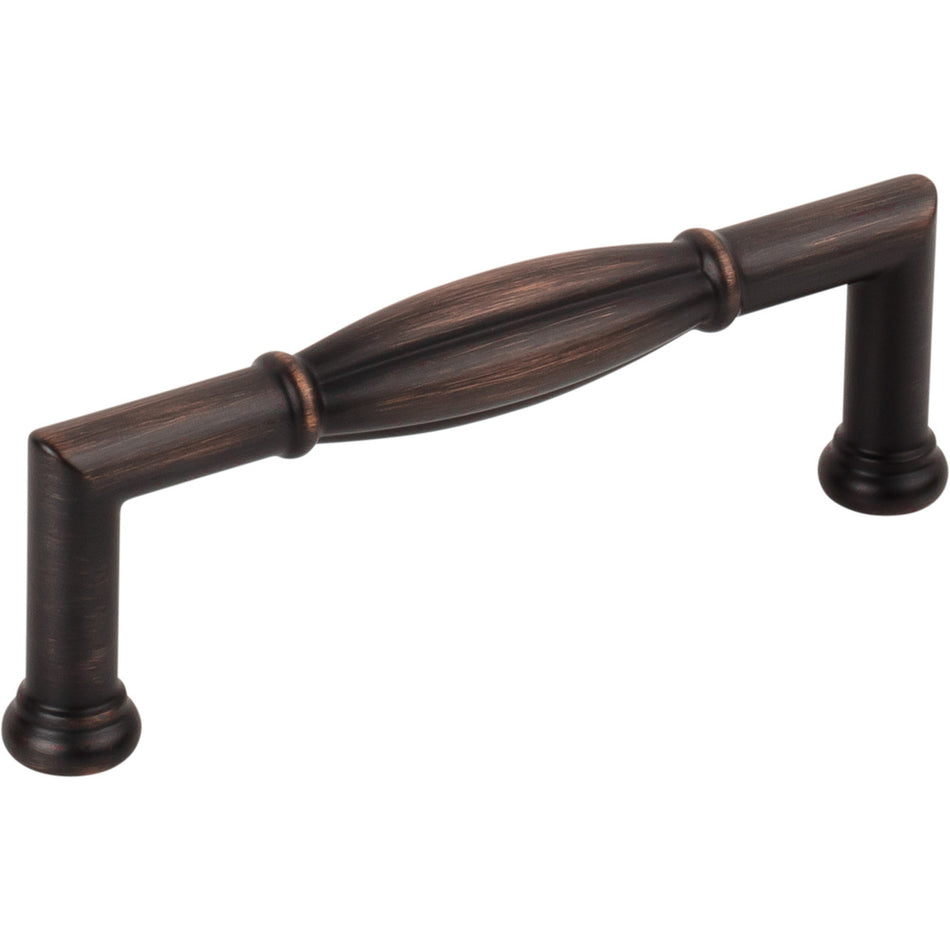 Jeffrey Alexander 686-96DBAC: 96mm cc Southerland Bar Cabinet Pull - Brushed Oil Rubbed Bronze