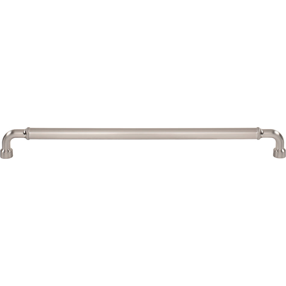 Top Knobs TK3418BSN: 12" cc Lavington Cabinet Pull - Brushed Satin Nickel