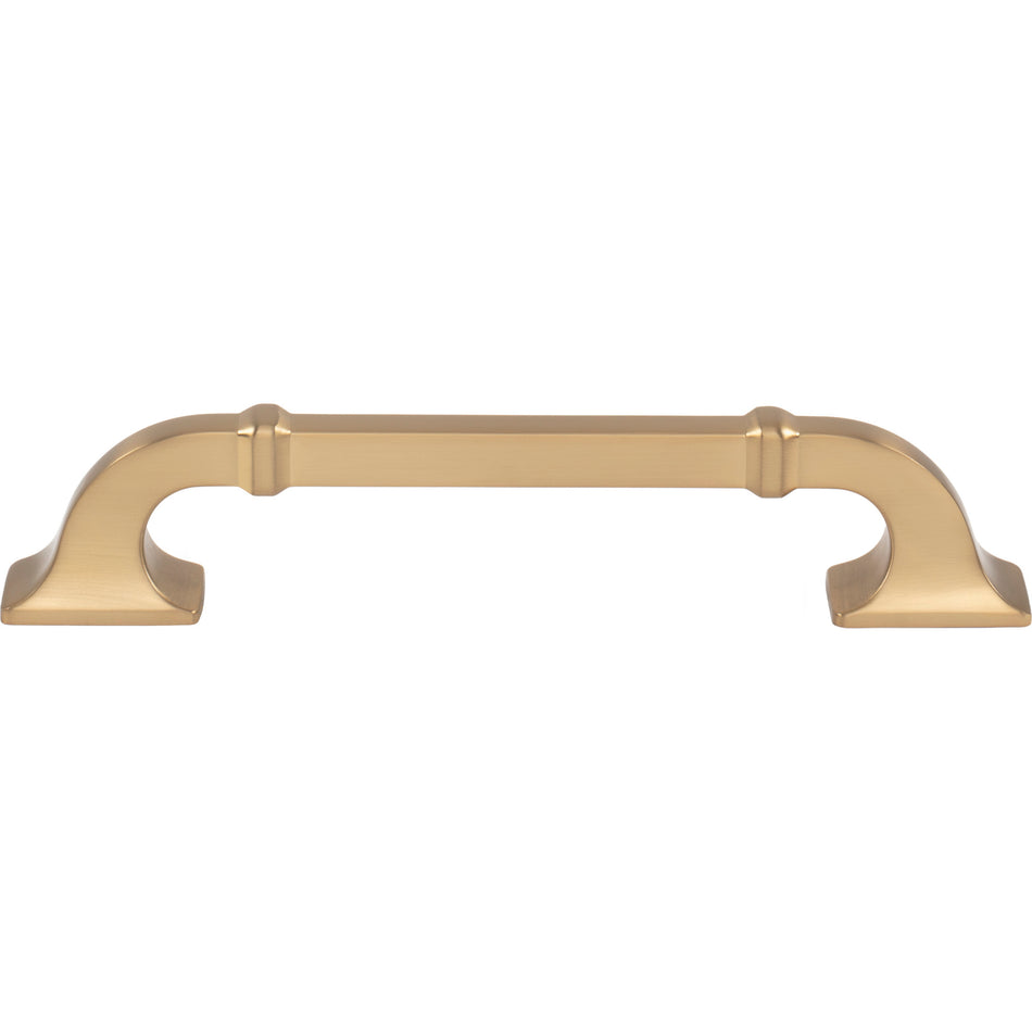 Top Knobs TK3312HB: 5-1/16" cc Califon Cabinet Pull - Honey Bronze