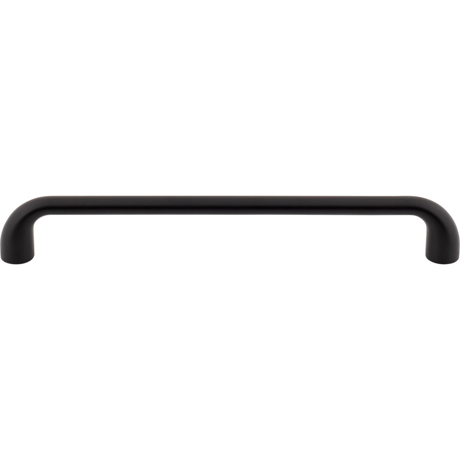 Jeffrey Alexander 329-192MB: 192mm cc Loxley Bar Cabinet Pull - Matte Black
