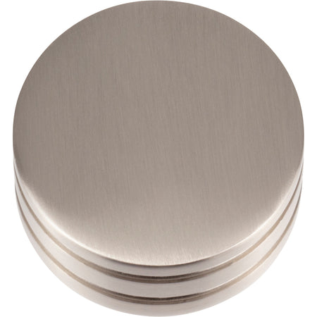 Atlas A950-BRN: 1-1/4" Griffith Cabinet Knob - Brushed Nickel