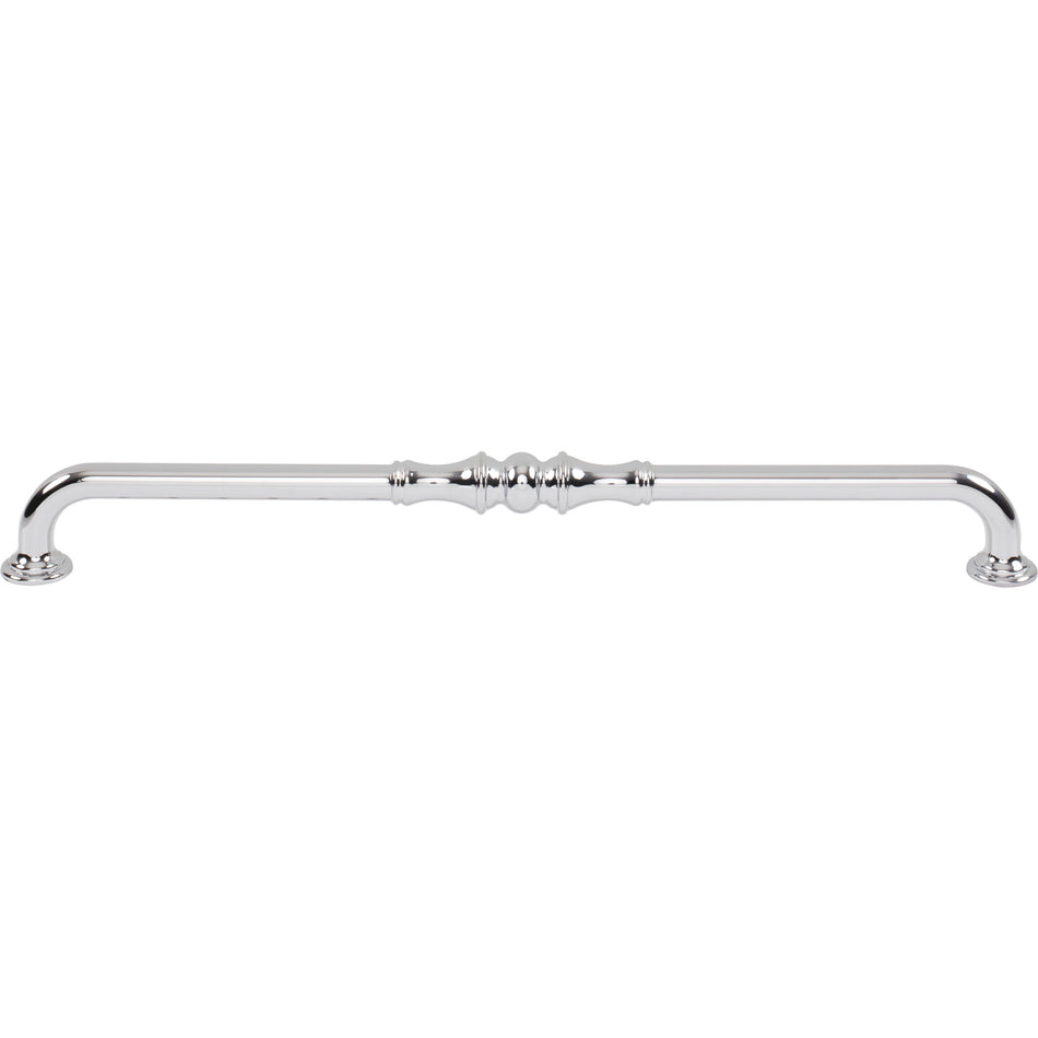 Top Knobs TK3436PC: 12" cc Bayridge Cabinet Pull - Polished Chrome